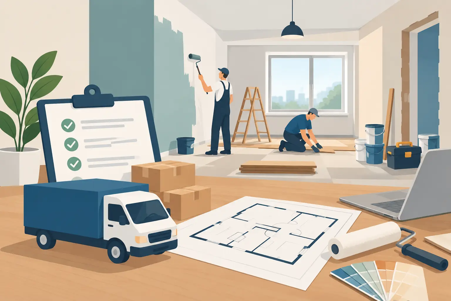 Logistika renovacije stana bez skupih zastoja